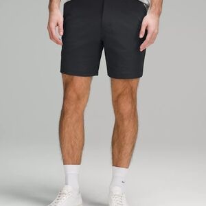 Lululemon ABC Classic-Fit Short 7"Warpstreme Black Size 38